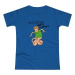 Camiseta mujer punto liso - Azul royal intenso - Collons