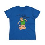 Camiseta mujer algodon medio - Azul royal - Collons