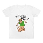 Camiseta hombre cuello de pico Presenter - Blanco - Collons