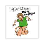 Pegatinas de vinilo cuadradas - Collons