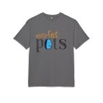 Camiseta oversize gruesa - Gris marengo jaspeado - Esic fet polç
