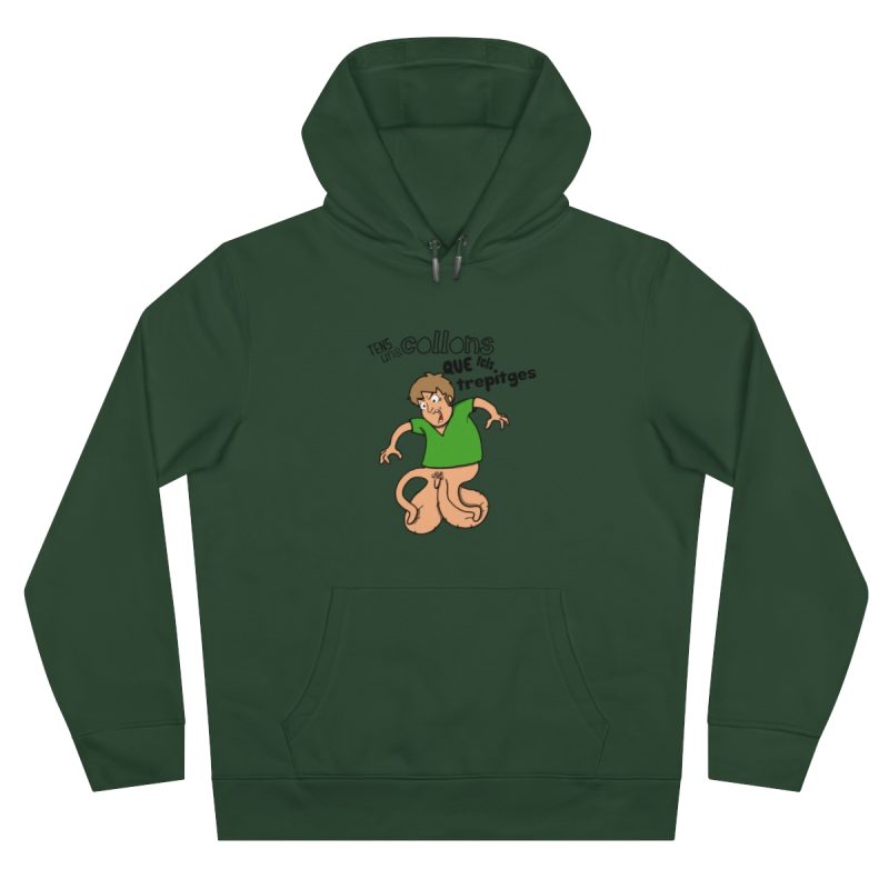 Sudadera con capucha King - Verde botella - Collons