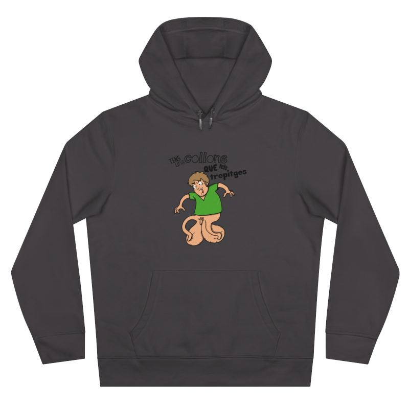 Sudadera con capucha King - Gris asfalto - Collons
