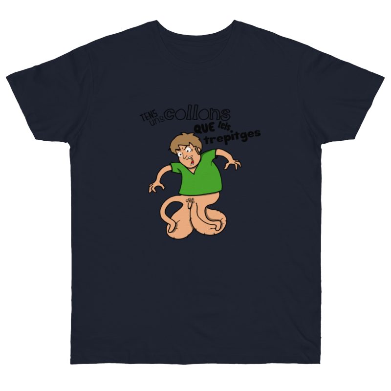 Camiseta punto liso - Azul marino - Collons