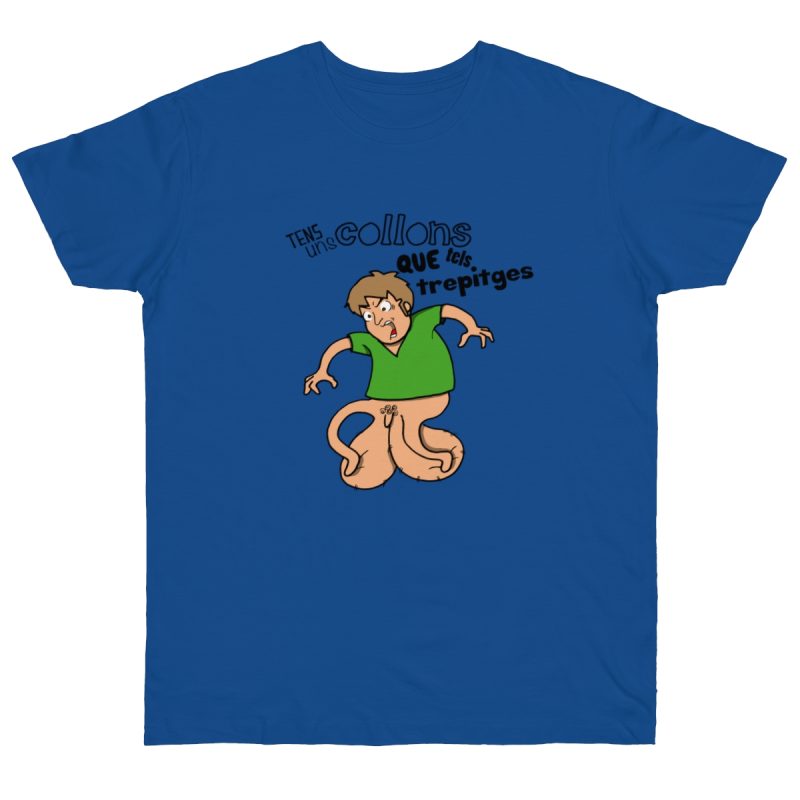 Camiseta punto liso - Azul royal intenso - Collons