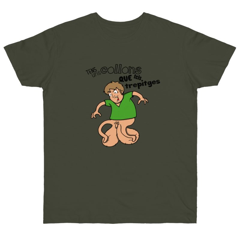 Camiseta punto liso - Caqui urbano - Collons
