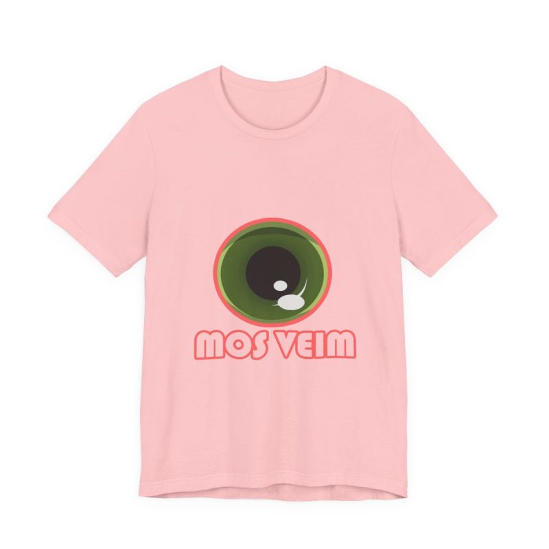 Camiseta jersey manga corta - Rosa - Camiseta «Mos veim» rosa Camiseta jersey manga corta - Rosa - Camiseta «Mos veim» rosa