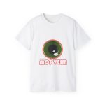 Camiseta ultra algodon - Blanco - Camiseta «Mos veim» rosa