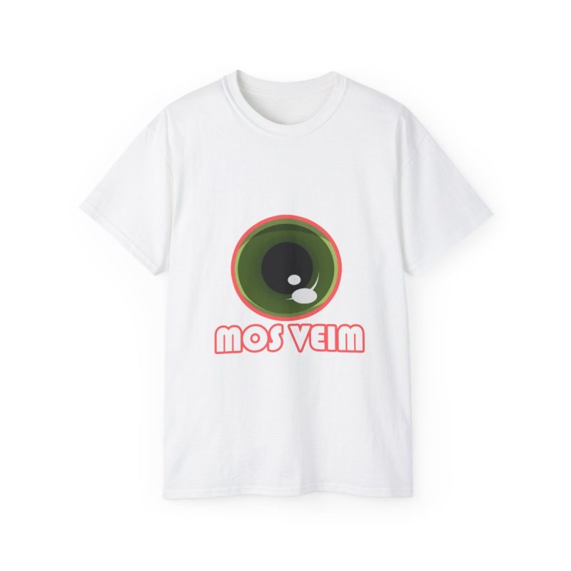 Camiseta ultra algodon - Blanco - Camiseta «Mos veim» rosa
