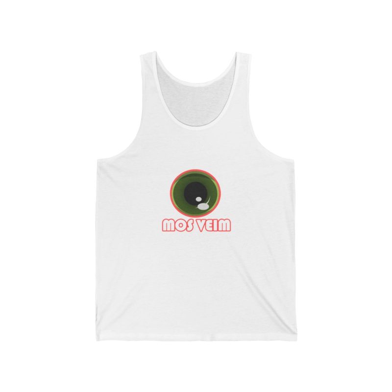 Camiseta de tirantes - Blanco - Camiseta «Mos veim» rosa Camiseta de tirantes - Blanco - Camiseta «Mos veim» rosa