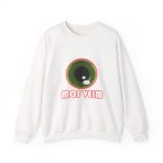 Sudadera cuello redondo - Blanco - Camiseta «Mos veim» rosa Sudadera cuello redondo - Blanco - Camiseta «Mos veim» rosa