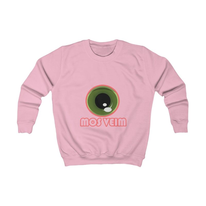Sudadera infantil - Rosa bebe - Camiseta «Mos veim» rosa