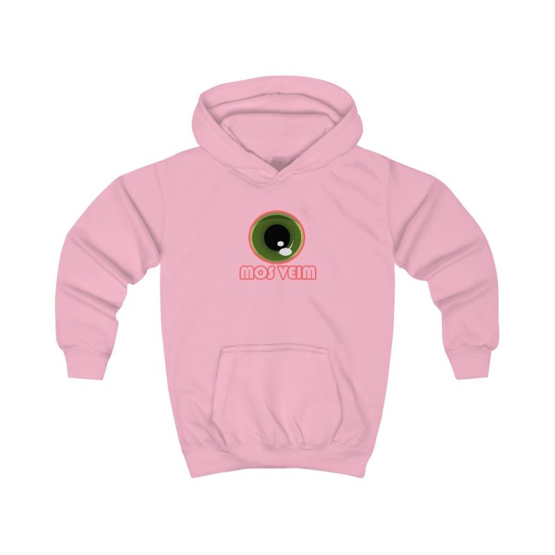 Sudadera con capucha infantil - Rosa bebe - Camiseta «Mos veim» rosa