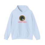 Sudadera con capucha - Azul claro - Camiseta «Mos veim» rosa