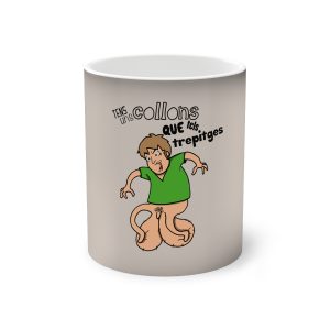 Taza magica que cambia de color - Negro - Collons