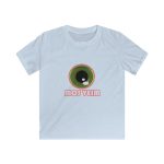 Camiseta infantil Softstyle - Azul claro - Camiseta «Mos veim» rosa
