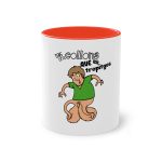 Taza bicolor - Rojo - Collons Taza bicolor - Rojo - Collons