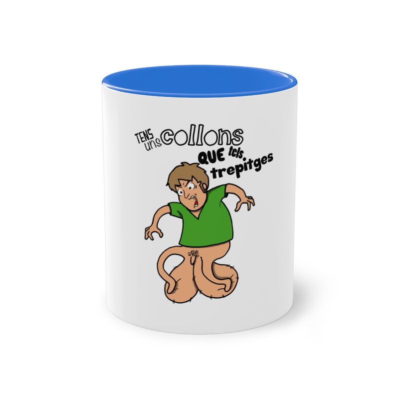 Taza bicolor - Azul Cambridge - Collons