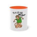 Taza bicolor - Naranja - Collons Taza bicolor - Naranja - Collons