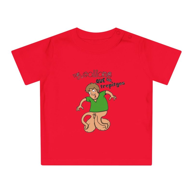 Camiseta de bebe - Rojo - Collons