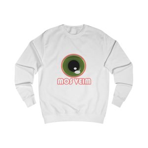 Sudadera clasica - Blanco artico - Camiseta «Mos veim» rosa