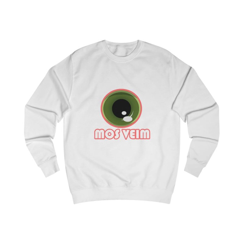 Sudadera clasica - Blanco artico - Camiseta «Mos veim» rosa Sudadera clasica - Blanco artico - Camiseta «Mos veim» rosa
