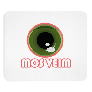 Alfombrilla de raton - Camiseta «Mos veim» rosa