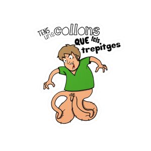 Pegatinas de vinilo troqueladas - Collons