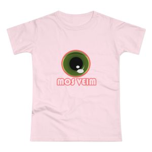 Camiseta mujer punto liso - Rosa orquidea - Camiseta «Mos veim» rosa
