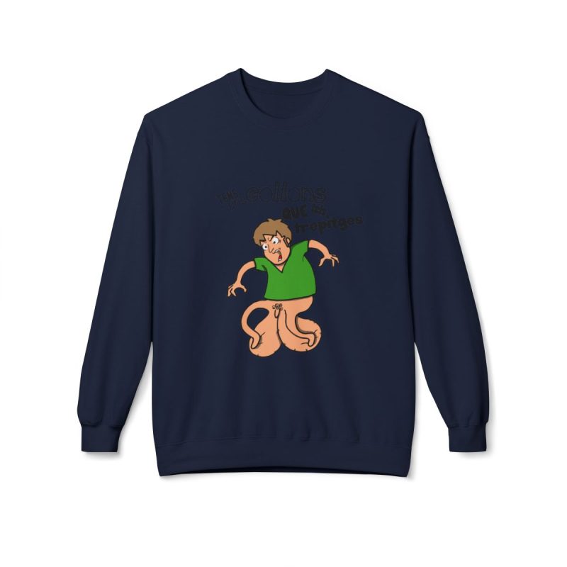 Sudadera Softstyle cuello redondo - Azul marino - Collons