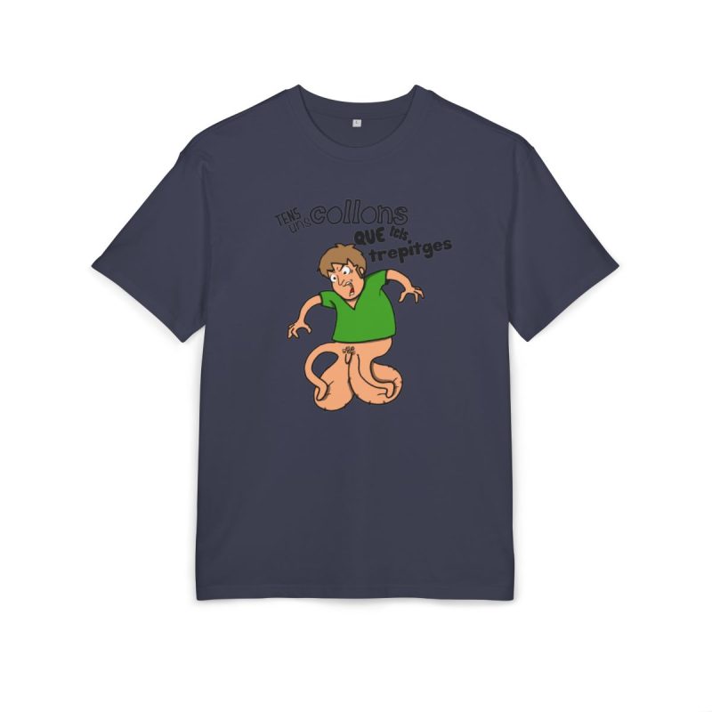 Camiseta oversize gruesa - Azul marino - Collons