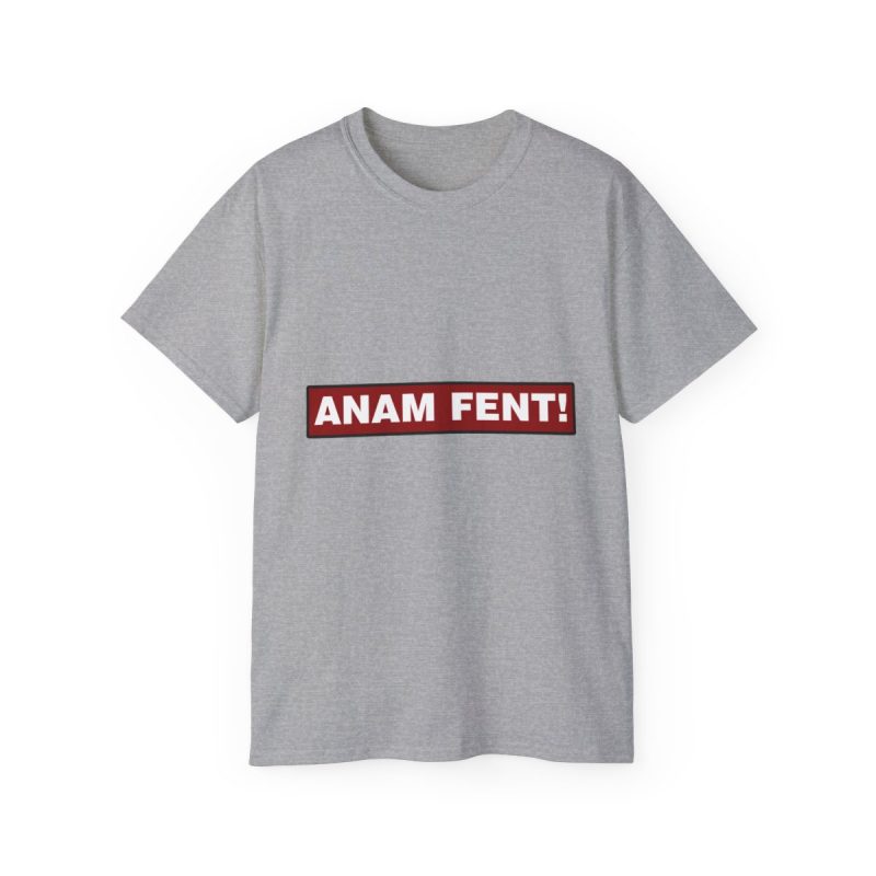 Camiseta ultra algodon - Gris deportivo - Camiseta «ANAM FENT!»