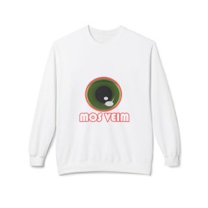 Sudadera Softstyle cuello redondo - Blanco - Camiseta «Mos veim» rosa