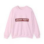 Sudadera cuello redondo - Rosa claro - Camiseta «ANAM FENT!»