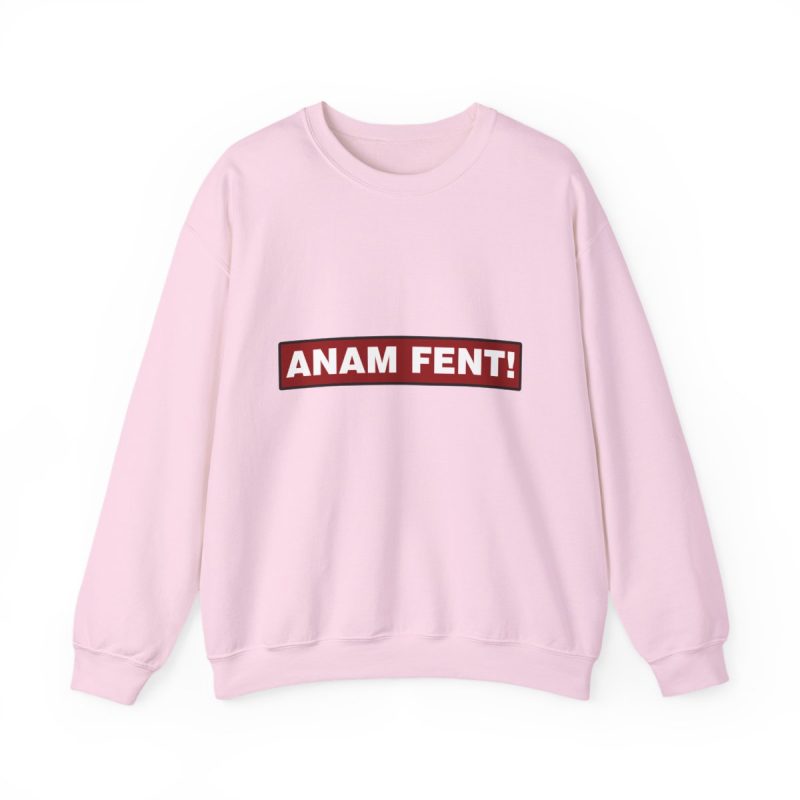 Sudadera cuello redondo - Rosa claro - Camiseta «ANAM FENT!»