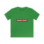Camiseta infantil Softstyle - Verde irlandes - Camiseta «ANAM FENT!»