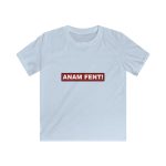 Camiseta infantil Softstyle - Azul claro - Camiseta «ANAM FENT!»