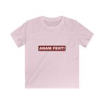 Camiseta infantil Softstyle - Rosa claro - Camiseta «ANAM FENT!»