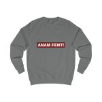 Sudadera clasica - Gris acero - Camiseta «ANAM FENT!»