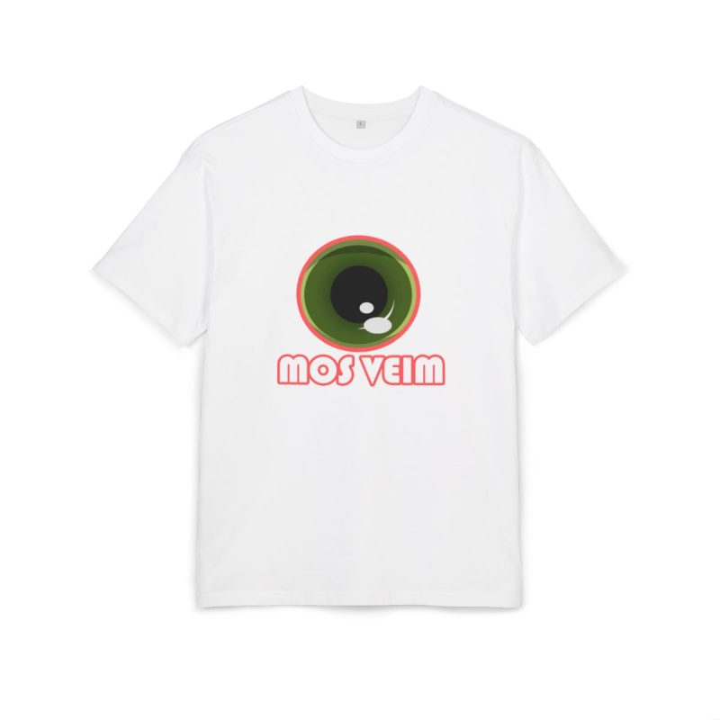 Camiseta oversize gruesa - Blanco - Camiseta «Mos veim» rosa Camiseta oversize gruesa - Blanco - Camiseta «Mos veim» rosa