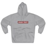 Sudadera con capucha cerrada - Gris jaspeado claro - Camiseta «ANAM FENT!»