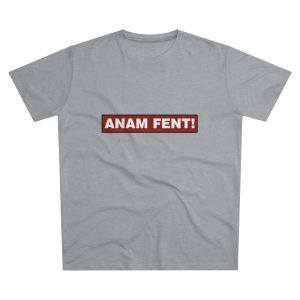 Camiseta hombre corte moderno - Gris Oxford claro - Camiseta «ANAM FENT!»