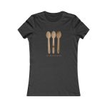 Camiseta mujer Favorite - Gris antracita jaspeado - Cuereta