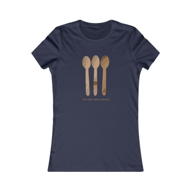 Camiseta mujer Favorite - Azul marino - Cuereta