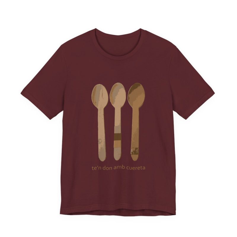 Camiseta jersey manga corta - Granate - Cuereta