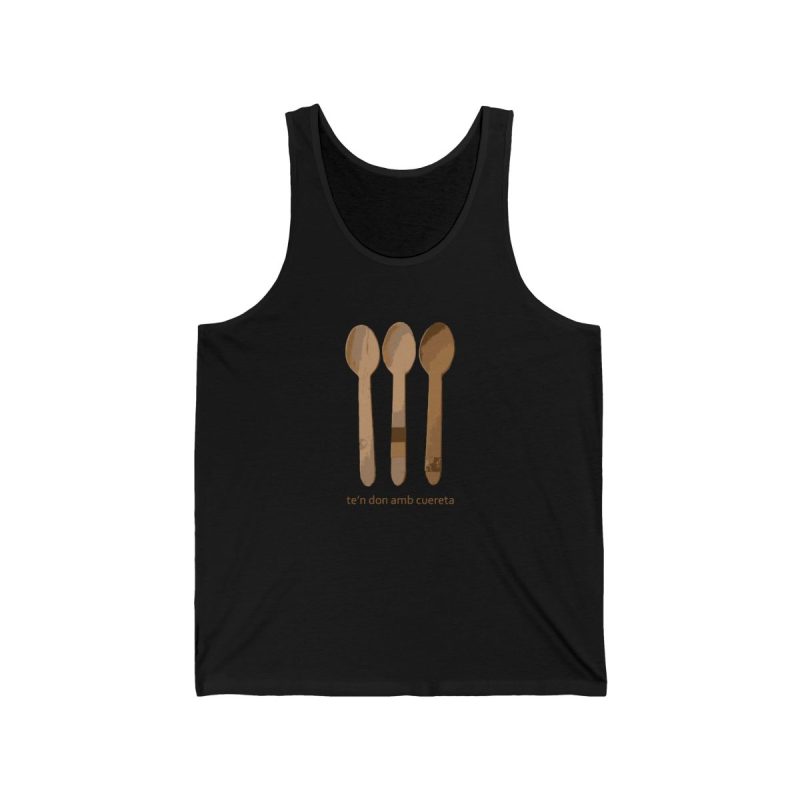 Camiseta de tirantes - Negro - Cuereta Camiseta de tirantes - Negro - Cuereta