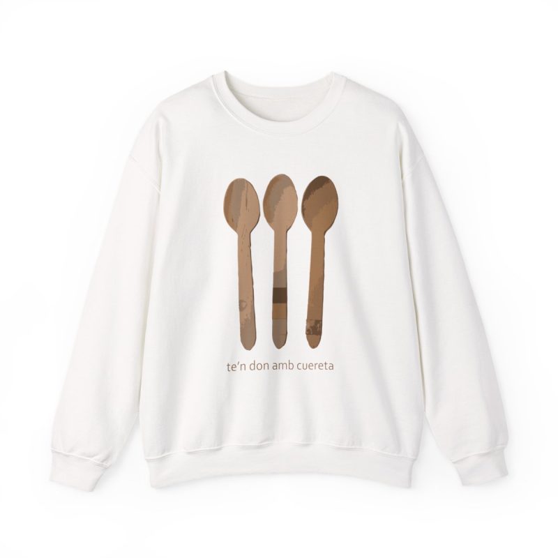 Sudadera cuello redondo - Blanco - Cuereta