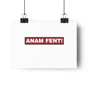 Lamina Giclee - Camiseta «ANAM FENT!»