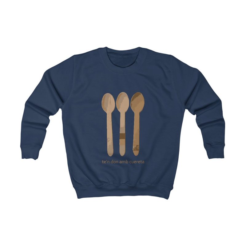 Sudadera infantil - Azul marino Oxford - Cuereta