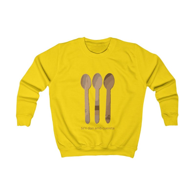 Sudadera infantil - Amarillo sol - Cuereta